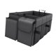 thumbnail image 5 of Organizador de maletero de coche plegable para mujeres y hombres, bolsillos resistentes de gran capacidad. Negro, 5 of 9