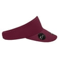 thumbnail image 4 of Decky 3015 High Profile Cotton Visors Hat-Maroon, 4 of 6