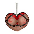 thumbnail image 4 of Adorno de Corazón para Árbol de Navidad, Divertido y Divertido, para Adultos., 4 of 7