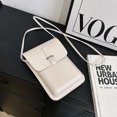 thumbnail image 1 of Bolso bandolera portátil para mujer cruzado minide moda para mujer (blanco), 1 of 9