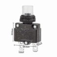 thumbnail image 2 of Kuoyuh 88 Series 5a 10a 15a 20a 25a 30a Automatic Reset Thermal Overload Protector Switch Circuit Breaker For Air Compressor, 2 of 5