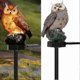 thumbnail image 1 of Garden Owl Solar Lights Outdoor Decor- Resin Owl Solar Led Garden Lights-waterproof, Energy Saving, 1 of 4