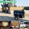 thumbnail image 6 of DuroMax XP5500HX 5,500 Watt Portable Dual Fuel Gas Propane CO Alert Generator, 6 of 13