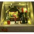 thumbnail image 2 of Merry Moments Led Lighted Christmas Holiday Village Tree House New with Box, 2 of 3