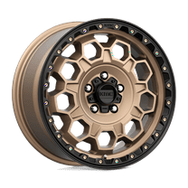 Kmc Km545 Trek 17X8 5X114.3 35Et 106.1Cb Matte Bronze With Black Lip Wheel