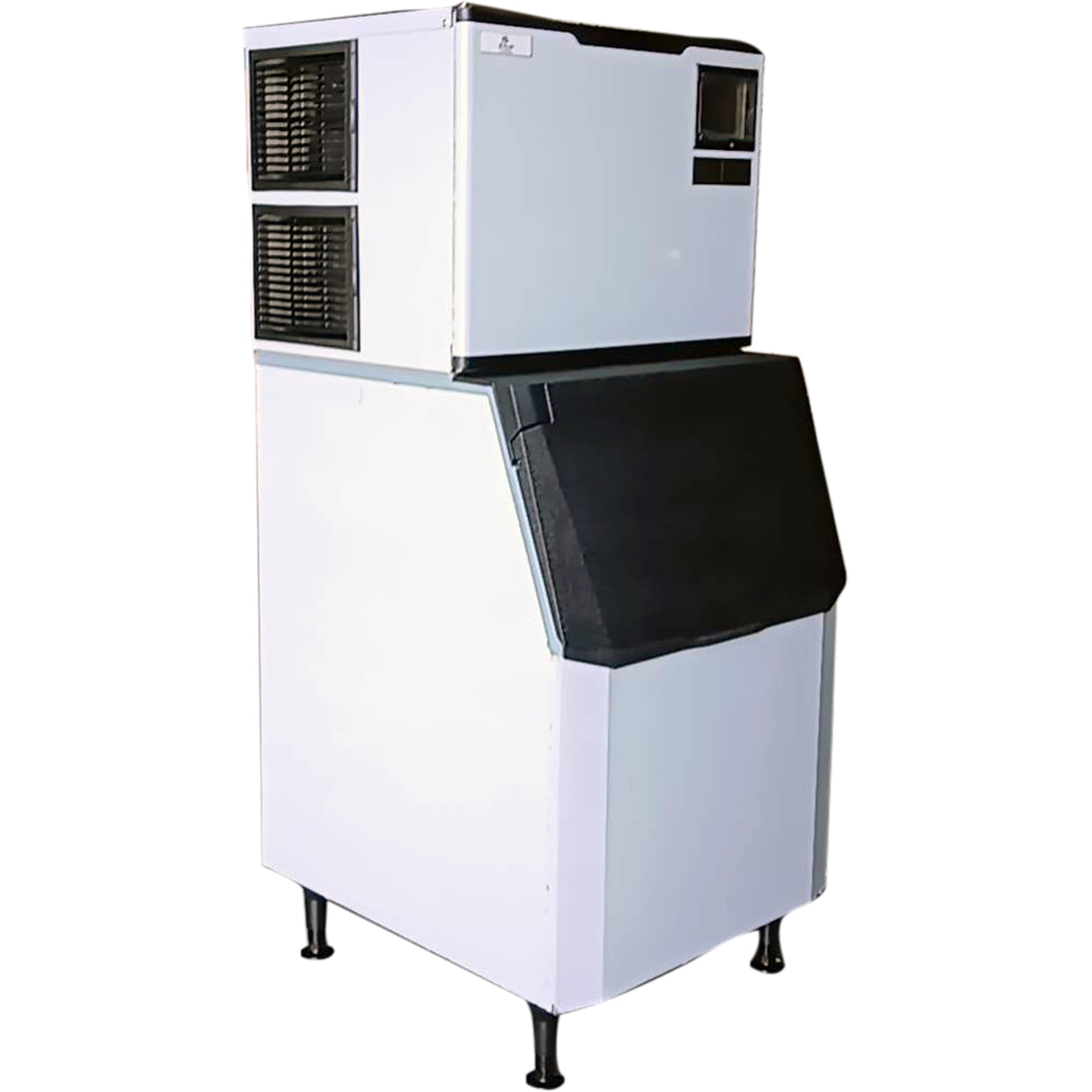 Commercial Ice Maker, 700 lbs/24H Half-Square Cube Ice Maker with 440 lbs Storage Bin, NSF & ETL Certified, Stainless Steel, R290 Refrigerant
