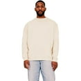 thumbnail image 1 of Casual Classics Mens Ringspun Cotton Extended Neckline Oversized Sweatshirt, 1 of 3
