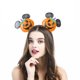 thumbnail image 2 of Disney New 3D PU Mickey Mouse diadema Shanghai Disney Big Bows EARS COSTUME diadema Cosplay felpa adulto/niños diadema regalo Gao Jinjia LED, 2 of 2
