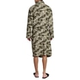 thumbnail image 3 of Mens Pajamas Jammies 3 Piece Robe Adjustable Slipper House Shoe Set Camo S/M, 3 of 3