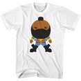 thumbnail image 1 of Mr. T Bubble T White Adult T-Shirt 6Xl, 1 of 2
