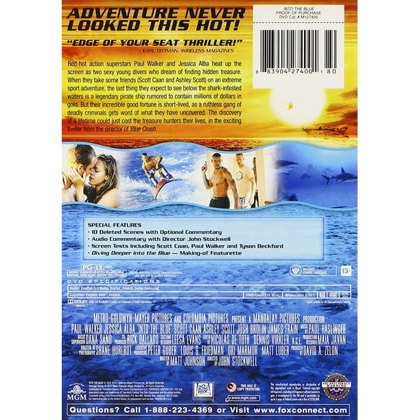 Into the Blue (DVD) - Walmart Business Supplies