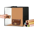 thumbnail image 1 of VEVOR 16" x 16" Photo Studio Light Box 3000-5600K 6 Double-Sided Color Backdrops, 1 of 9
