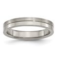 thumbnail image 1 of Titanium 4mm Ring Wedding Man Fancy  For Dad Mens  For Him, 1 of 10