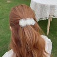 thumbnail image 5 of Horquilla, tira de flores blancas, 1 elegante tocado de moda hecho a mano, herramienta de peinado diaria para fiestas y bodas Sailing Electrónica, 5 of 5