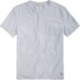 thumbnail image 1 of Calvin Klein Camisa henley con bolsillo texturizado para hombre, azul, mediano, 1 of 1