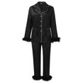 thumbnail image 2 of Ensemble de Pyjama à Manches Longues pour Femmes 2 Pcs, 2 of 4