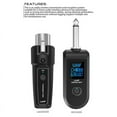 New Wireless Microphone UHF Wireless XLR Transmitter and Receiver for