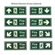 thumbnail image 4 of Señal de salida de seguridad contra incendios Señalización de orientación de advertencia Luminosa para escalera, 4 of 8