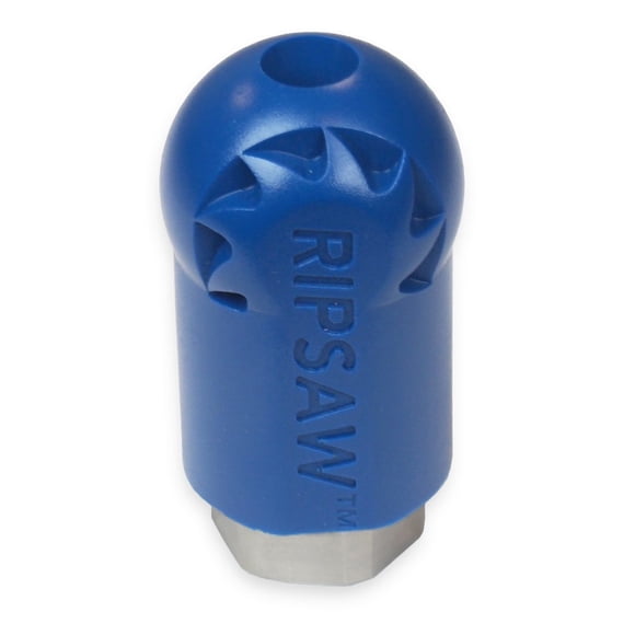 Hydra-Flex, Inc. Ripsaw Rotating Turbo Nozzle, 3200 PSI, 18 Degree, 1/2” FNPT Inlet (10.0)