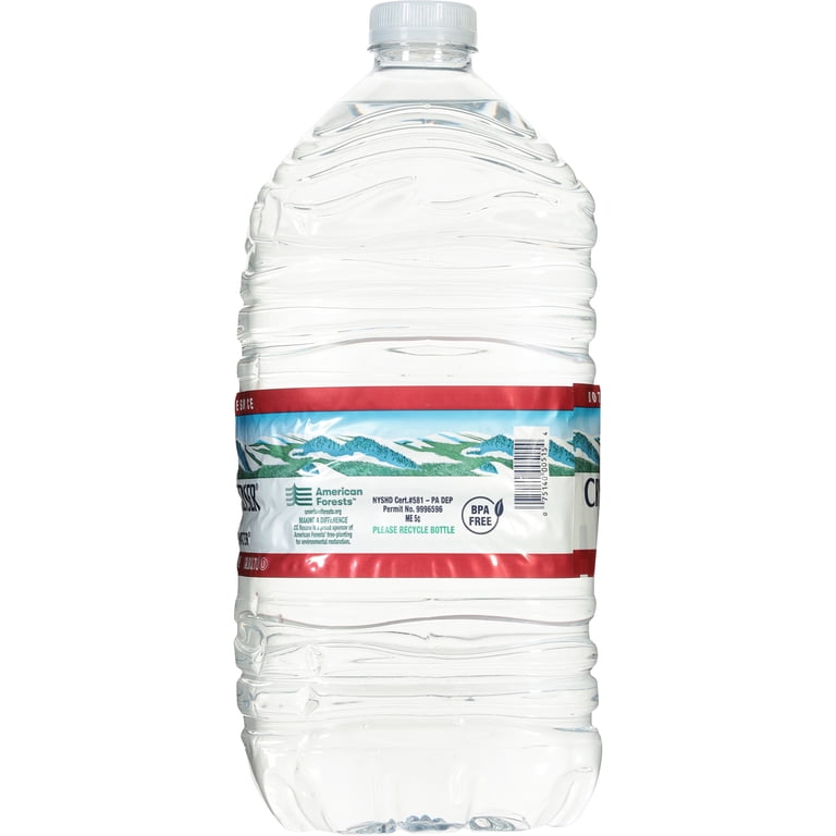 Crystal Geyser, Bottled Water, 128 Fl Oz, Spring Source - Walmart.com