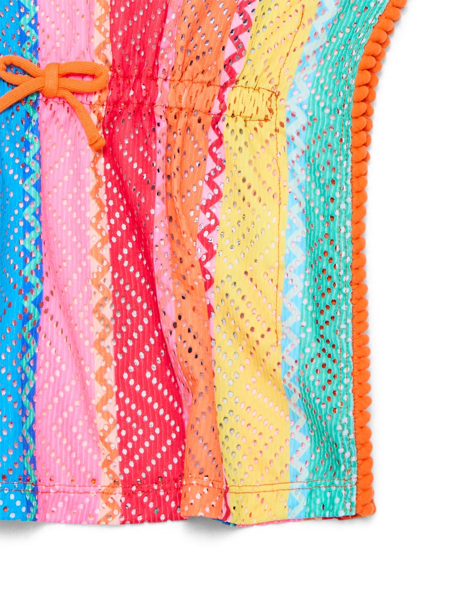 Wonder Nation Toddler Girl Crochet Kaftan Swim Coverup, Sizes 12M-5T