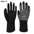 thumbnail image 2 of Paquete de 3 guantes de nitrilo Guantes de jardinería Seguro laboral Manipulación Embalaje Guantes de goma, 2 of 5