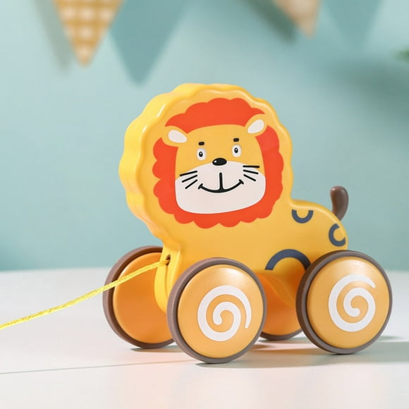 Cameland Enfants Jouets Drag Toy Driver Tirer la Corde pour Tirer Voiture Jouets Éducatifs