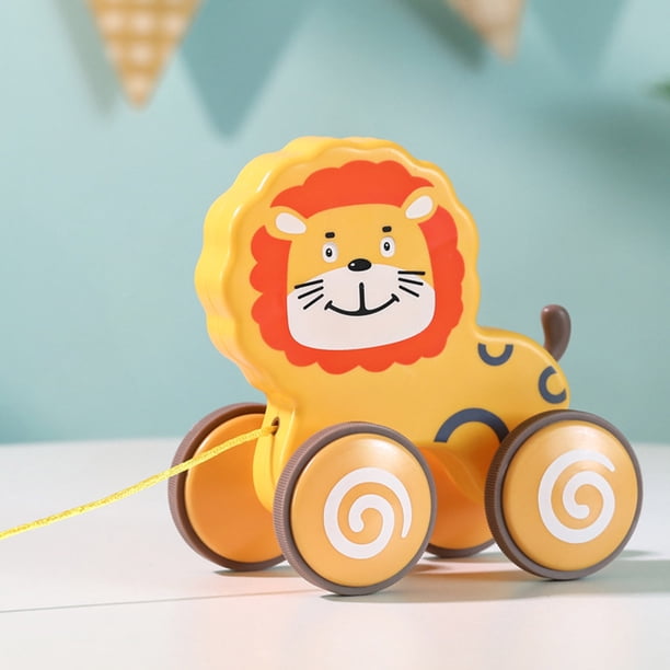 Children's Drag Toy Driver Pull Rope To Pull Car Educational Toys