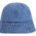 thumbnail image 5 of CoCopeaunts Denim Bucket Hat Women Autumn Winter Foldable Solid Color Wadding Caps Keep Warm Sunscreen Basin Fisherman Hat, 5 of 8