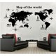 thumbnail image 4 of Calcomanías de pared de mapa mundial, artes de pared no tóxicas, impermeables para escuela, aula, oficina, 4 of 6