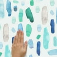 thumbnail image 4 of Cool Watercolor Swatch Peel and Stick Wall Decals, 4 of 6