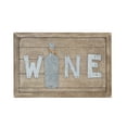 thumbnail image 2 of Parisloft Enseigne Murale en Vin Encadrée en Bois Vieilli, 2 of 7