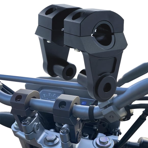 Mantt Universal CNC Handlebar Riser (2 inch Riser) 7/8" (22 mm) Motorcycle ATV Risers Fit for CRF 250L/DR650/KLR650/TW200/Grom MSX125/FZ6/