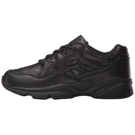 - Womens Stability Walker Leather Low Top Lace Up Running Sneaker