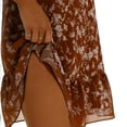 thumbnail image 6 of Women's Short Sleeve Dresses Plus Size Bohemian Floral Print Knee-Length Dress, 6 of 9