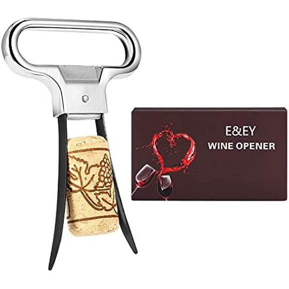Ah-So Wine Opener Corkscrew Wine Bottle Opener Two-Prong Cork Puller