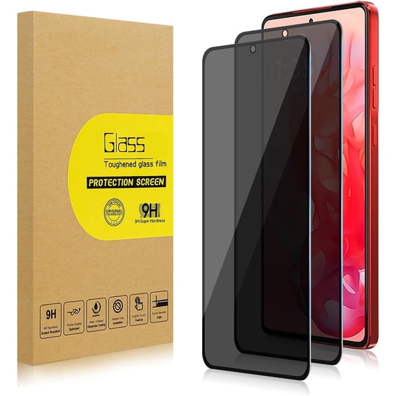 2 Pack Privacy Screen Protector for Motorola Moto G Stylus 5G 2024 [Anti-Spy Tempered Glass], Ultra HD, Anti-Scratch, Bubble-Free, Easy Install 9H Protective Glass for G Stylus 5G 2024