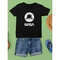 thumbnail image 3 of NASA Nasa Astronaut Over Moon T-Shirt Juniors -NASA Designs,  x-Small, 3 of 4