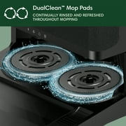 iRobot Roomba Plus 405 Combo Robot Vacuum & Mop + AutoWash Dock, 2-in-1 for Carpet and Hard Floors, Self Empties, LiDAR, Avoids Mopping Carpets, Pad Wash & Dry, Model# G185020