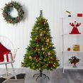 thumbnail image 5 of Juego de bolas de adornos navideños, adornos de bolas flocadas, decoraciones de bolas navideñas irrompibles para la pared del árbol de Navidad y la chimenea, 5 of 5