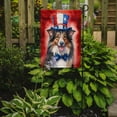 thumbnail image 2 of Collie Patriotic Garden Flag 11.25 in x 15.5 in, 2 of 5