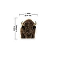 thumbnail image 2 of WIRESTER Car Air Freshener Fragrance Vent Clip Interior Decoration for Cars with Lemon Scented Pad - American Buffalo Bison, 2 of 7