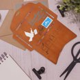thumbnail image 3 of ORDDIART Diy Envelope Maker Wooden Envelope Making Template for Packaging and Party Invitations 1Set Brown, 3 of 5