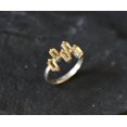 thumbnail image 4 of Citrine Ring Natural Citrine November Birthstone Baguette Band Emerald Cut Ring, 4 of 5