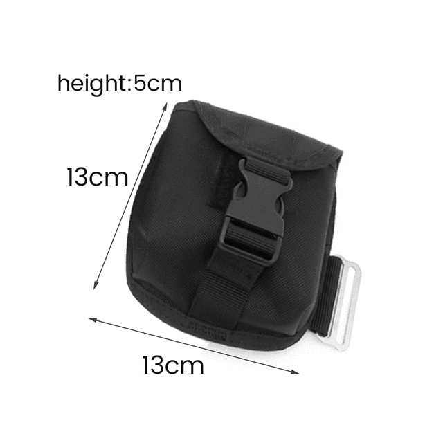 Pochette de Poids pour Plongée sous-Marine avec Boucles à Dégagement Rapide