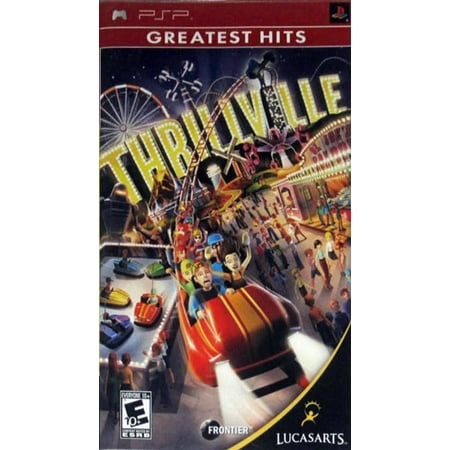 Thrillville - Sony PSP (10 Best Psp Games)