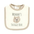 thumbnail image 3 of Hudson Baby Cotton Bodysuit, Pant and Bib Set, Snuggle Bear, 6-9 Months, 3 of 5
