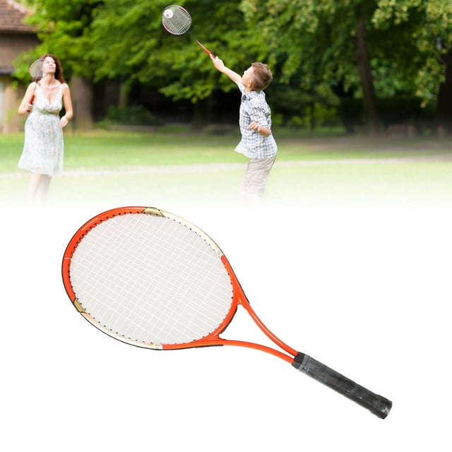 Adult Tennis Racket, 27in Aluminum Alloy Lightweight Recreational Racket for Training