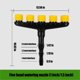 thumbnail image 3 of Riego jardín spray pulverizador,Watering pipe nozzle,Multi-spraying garden sprinkler,para huerto,para jardín,para floristería,acoplable portátil,metal resistente,para exterior, 3 of 9