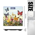 thumbnail image 2 of Bathroom Scale, Highly Accurate Digital Body Scale,Precisely Measures Weight up to 400 lbs-Butterflies Flying In The Sky Above Flowers And Branches, 2 of 4